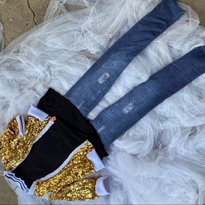 3piece dance costume